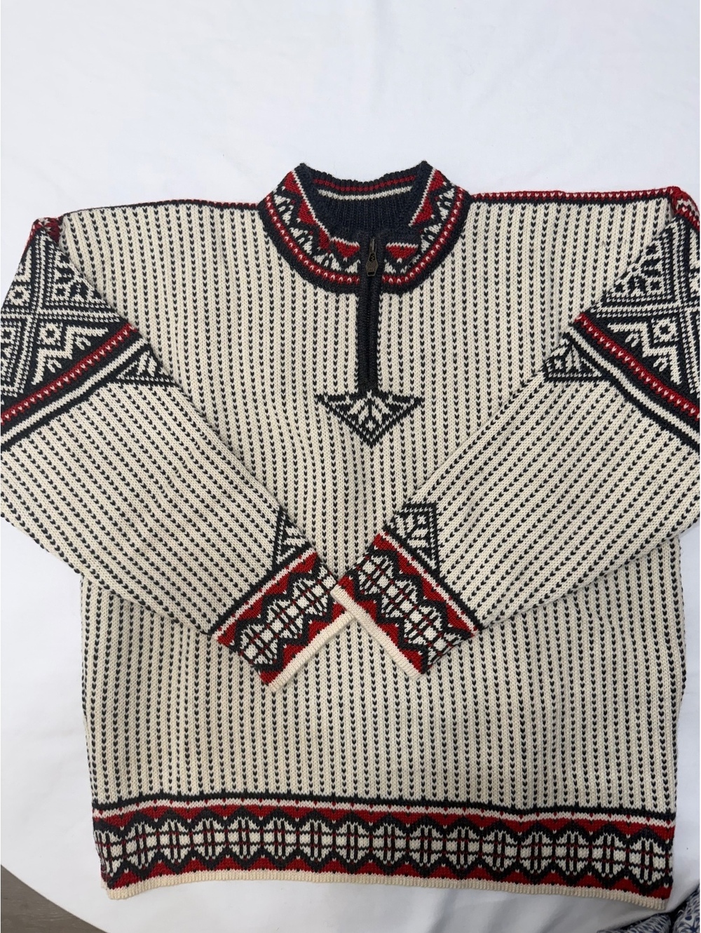 Vintage Lands end possibly Dale of Norway wool sweater